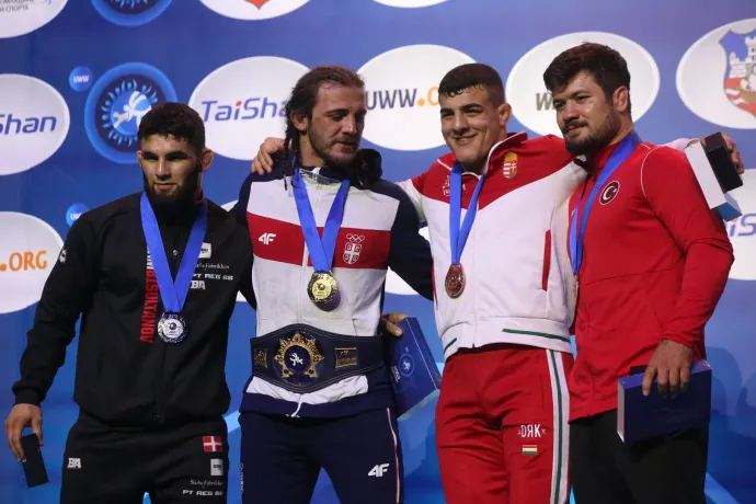 Doppingolt Losonczi Dávid legyőzője, a vb-bronz helyett ezüstöt kaphat a magyar birkózó