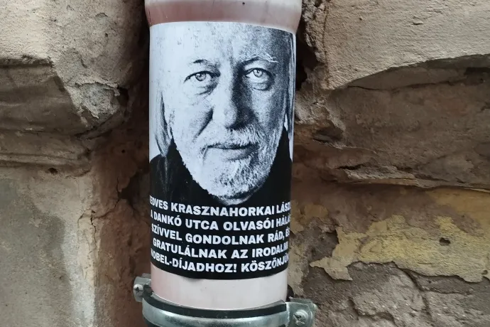 Krasznahorkai Lászlót mélyen megindították a Dankó utcai olvasók