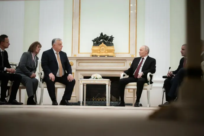 Putin: "Our views on certain issues, including international affairs, do not necessarily converge...". Interpreter to Orbán: "Our cooperation at the international level is also good..."