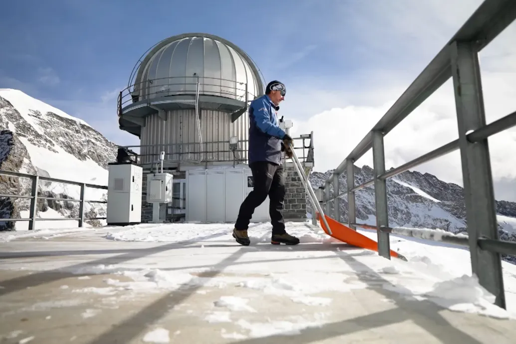 Néha magányos itt élni, főleg, ha hóvihar van