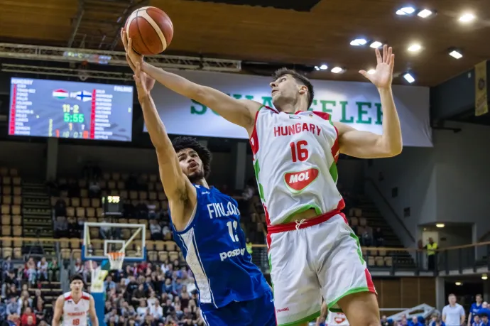 Férfi kosárlabda vb-selejtező: 89-82-re nyertek a magyarok a finnek ellen