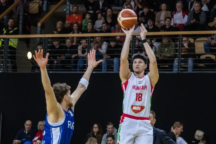 Férfi kosárlabda vb-selejtező: 89-82-re nyertek a magyarok a finnek ellen