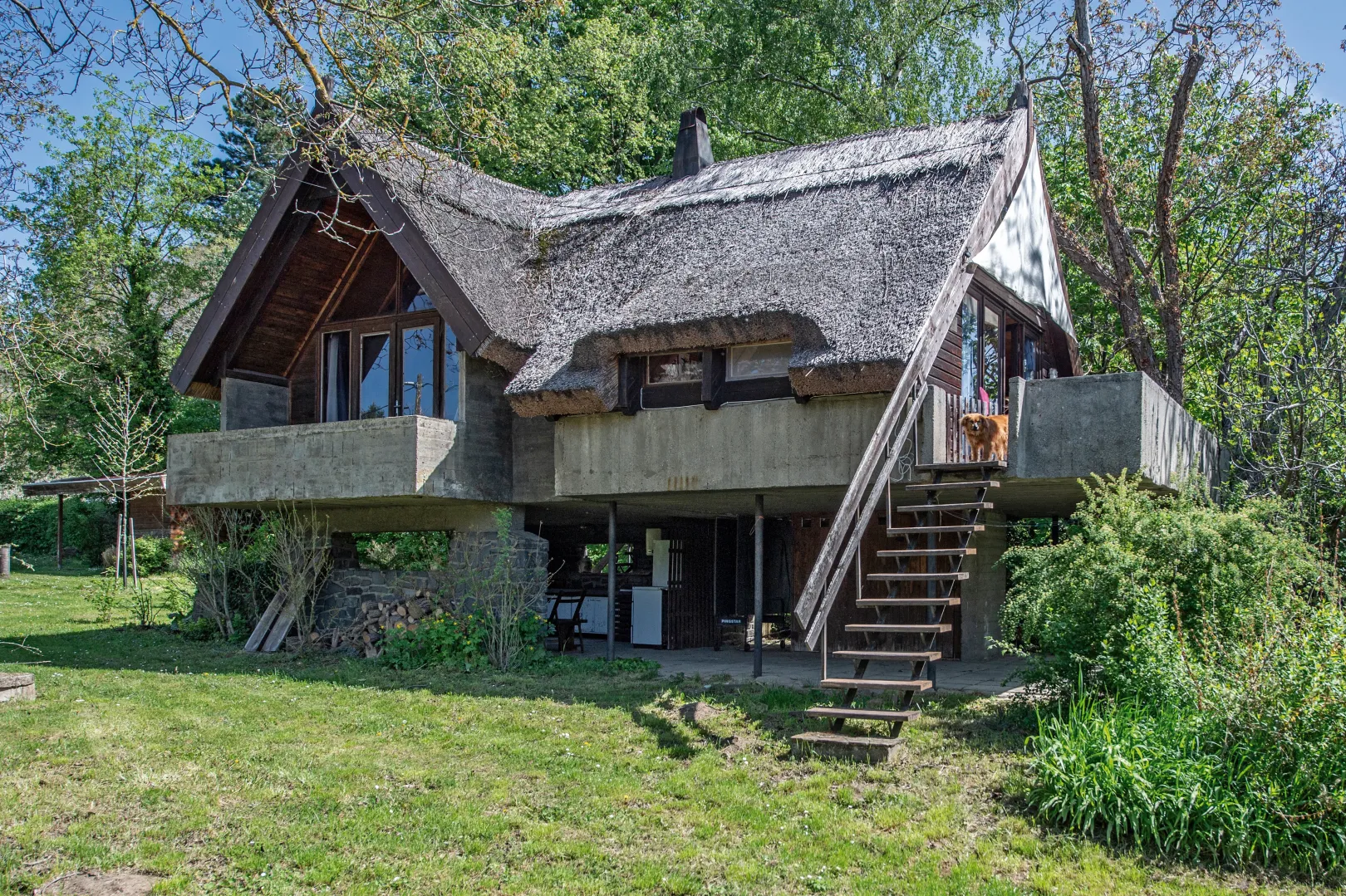 Preisich Gábor építész családi nyaralója, Szigliget – Fotó: Bődey János