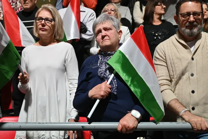 A rendezvényt Radics Gigi és Nyerges Attila zárta a Nélküled című dallal – Fotó: Alföldi Dániel István / Telex