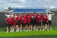 A magyar válogatott 10-0-ra győzött a socca vb-n a brazilok ellen, akiknél a játékosok helyett a szakmai stáb állt be