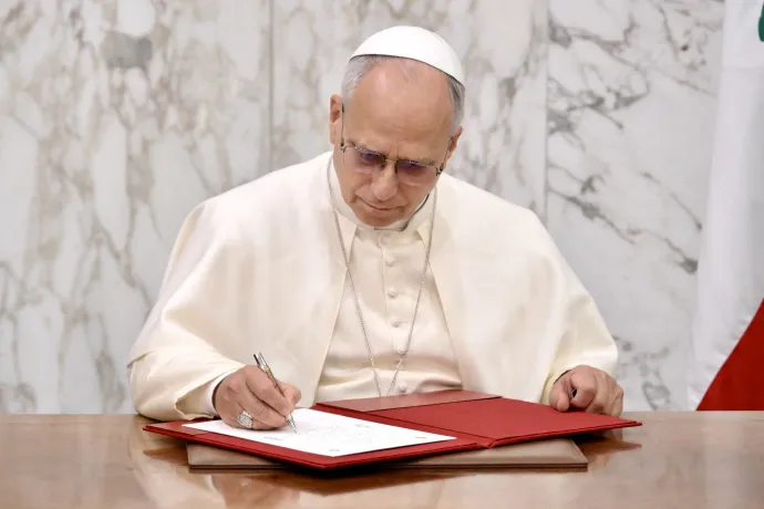 Leó pápa: A palesztin állam az egyetlen megoldás az izraeli konfliktusra