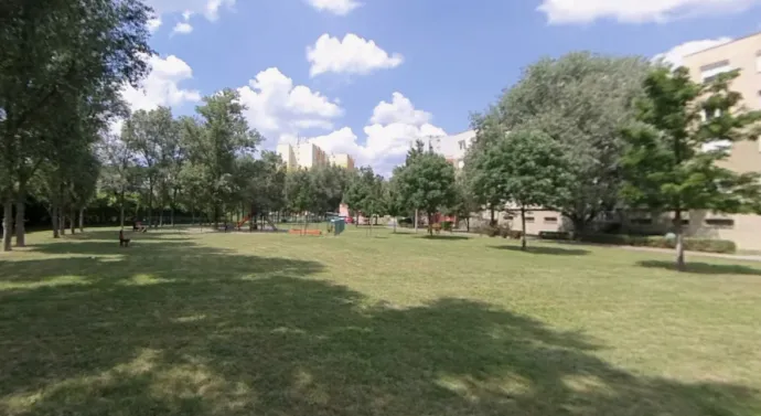 Kiemeltté nyilvánított fejlesztési terület Budaörsön – Fotó: Google/Utcakép