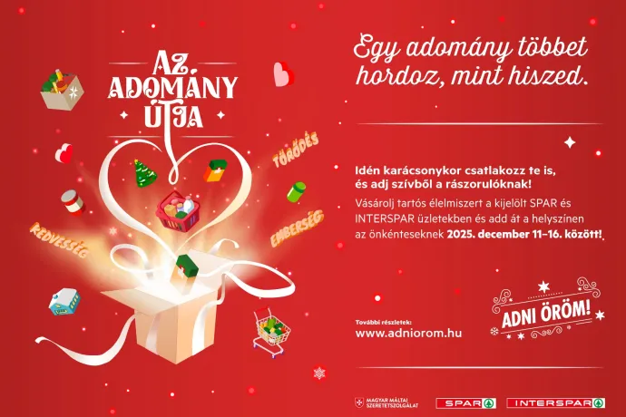 Tegyél a kosaradba gondoskodást! – Adni Öröm! adománygyűjtő akció (x)