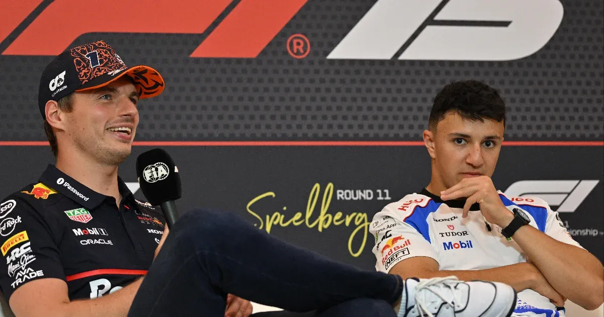 Forma-1: új csapattársat kap Max Verstappen a Red Bullnál