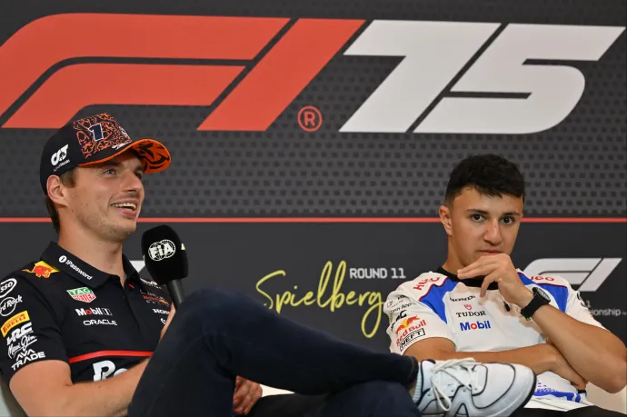 Forma–1: új csapattársat kap Max Verstappen a Red Bullnál