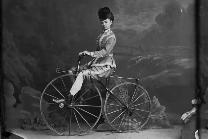 A 19. század végén az orvosok attól féltek, hogy a nők arca végleg eltorzul a biciklizéstől