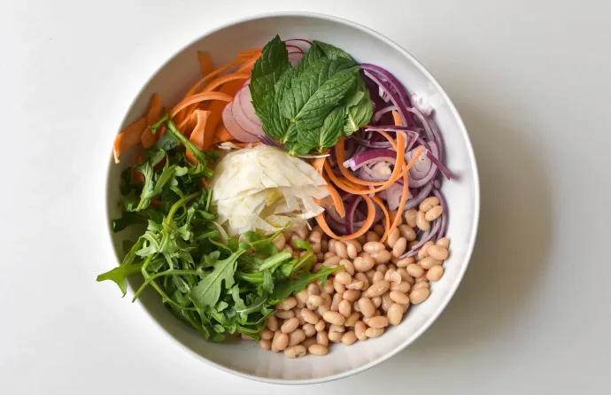 Bab, zöldségek – Fotó: Ács Bori / Telex