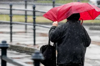 Hó helyett esőt hoz a Mikulás