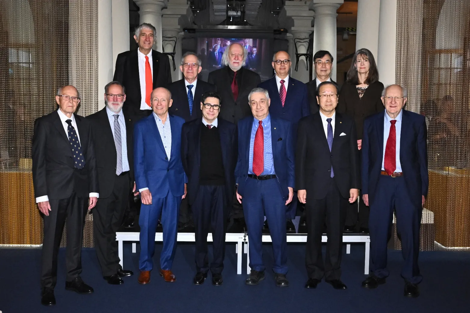 This year's Nobel laureates - Photo: Claudio Bresciani / TT News Agency / AFP