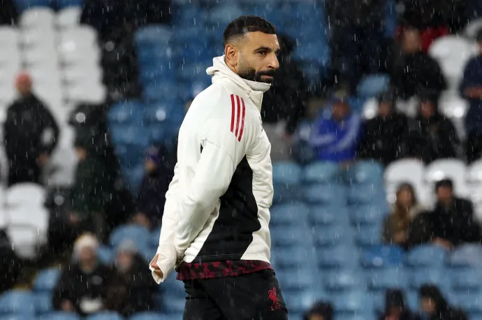 Mohamed Szalah a Leeds United ellen sem lépett pályára szombaton – Fotó: Chris Radburn / Reuters