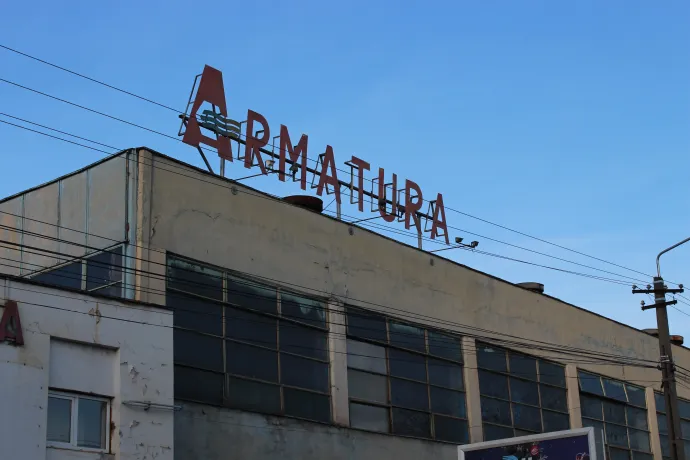 A kolozsvári vasútállomás mögötti negyed, az ingatlanfejlesztések egyik gócpontja és az Armătura gyár épülete, amelynek helyén hamarosan új lakónegyedet húznak fel – Fotók: Zsizsmann Erika / Transtelex