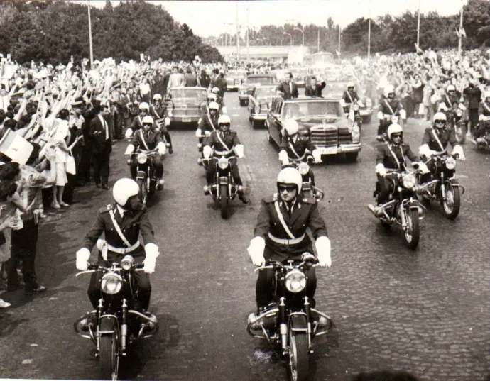 Az Amerikai Egyesült Államok elnökének, Richard Nixonnak romániai látogatása, 1969. augusztus 2–3. – Fotó: IICMER