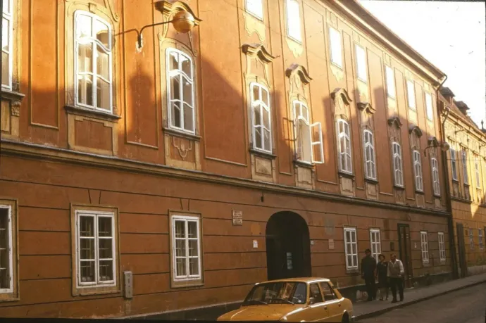 A Napóleon-ház 1978-ban – Fotó: Kozma Endre / Régi Győr