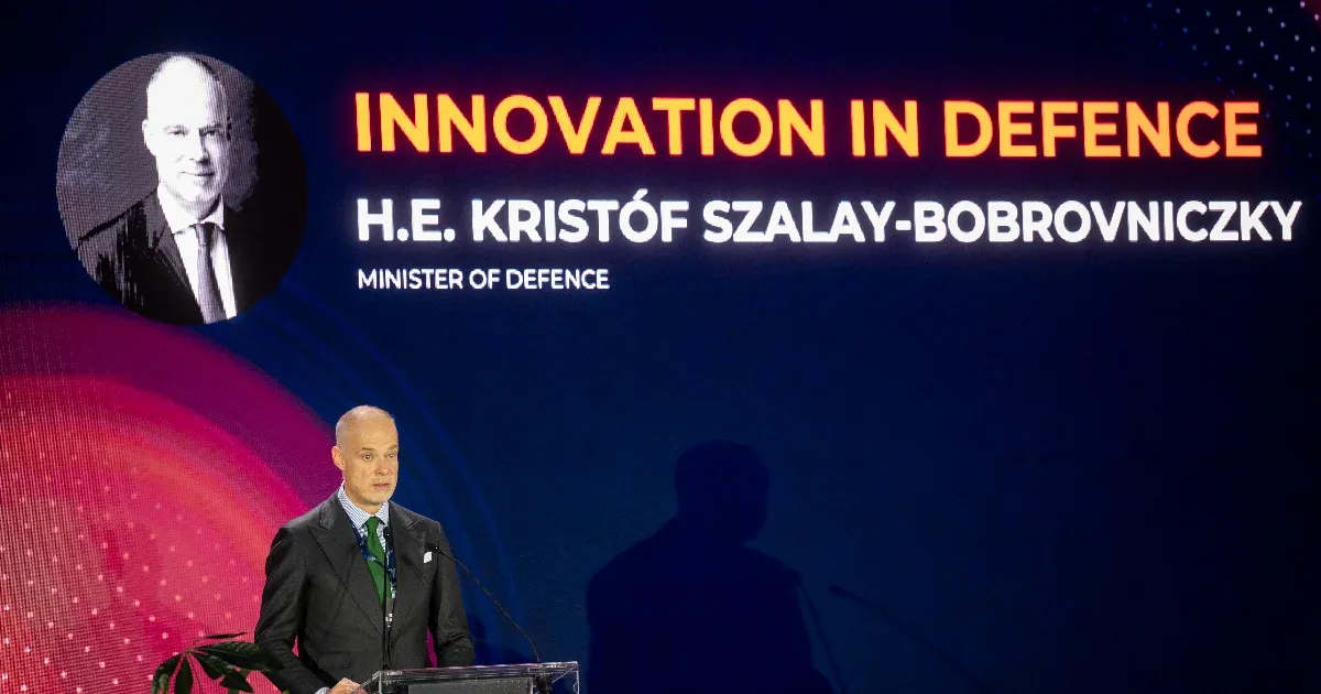 Szalay-Bobrovniczky: Magyarországot meghatározó védelmi és technológiai innovációs központtá tesszük