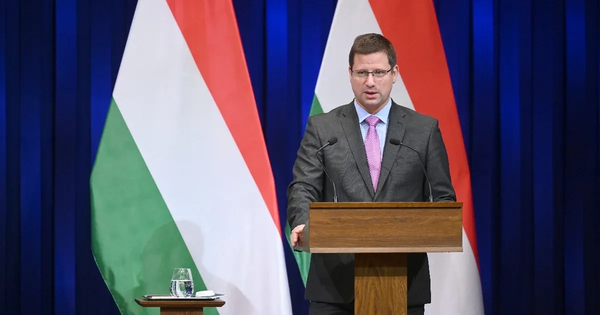 Kormányinfót tart Gulyás Gergely