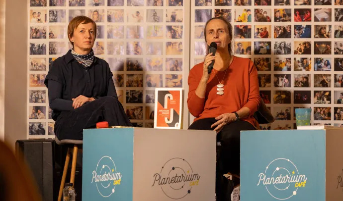 Bíró Annamária és Tompa Andrea – Fotó: Farkas Kriszta / Transtelex