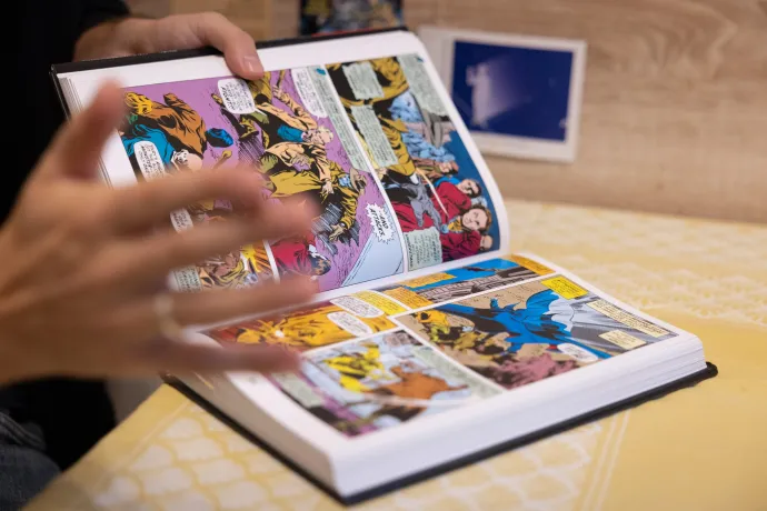 Drakula képregény a hetvenes évekből – Fotó: Hevesi-Szabó Lujza / Telex