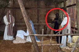 „Mozog a szobor!” – egy olasz kisváros betlehemében próbált elrejtőzni a börtönbüntetése elől menekülő férfi