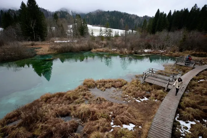 Kranjska Gora, a Zelenci-tó és a vakgőte – Fotó: Tenczer Gábor / Telex