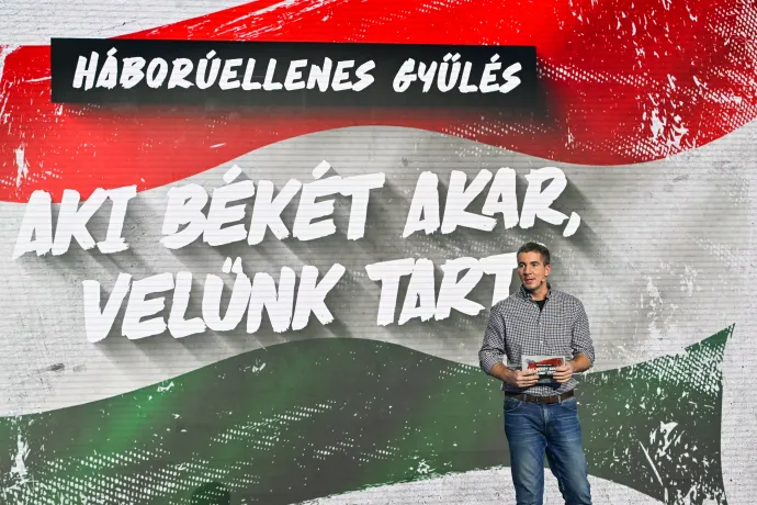 Kocsis Máté a mohácsi gyűlésen – Fotó: Illyés Tibor / MTI