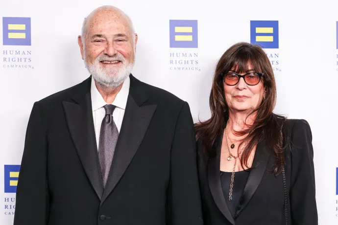 Rob Reiner és felesége, Michele Singer 2025. március 22-én Los Angelesben – Fotó: Xavier Collin / Image Press Agency / AFP