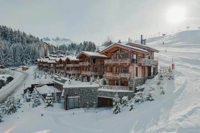 Az Ultima Capital SA egyik ingatlana a franciaországi síparadicsomban, Courchevelben – Fotó: Jacob Elwood / Ultima Capital SA
