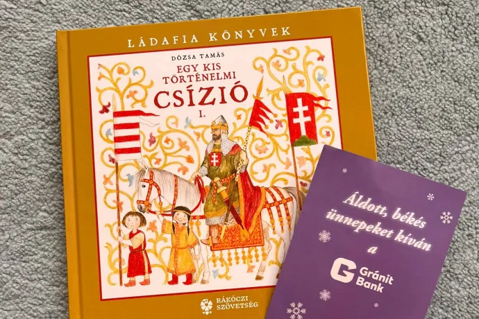 A Gránit Bank reklámja került az erdélyi óvodások karácsonyi csomagjába