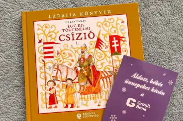 A Gránit Bank reklámja került az erdélyi óvodások karácsonyi csomagjába