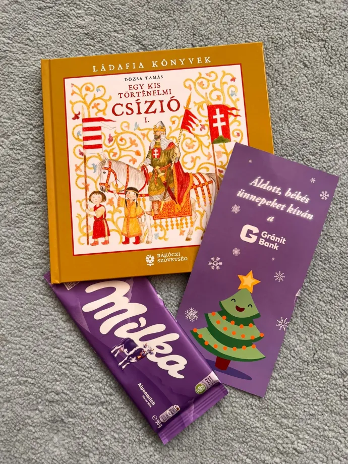 Karácsonyi ajándék – Fotó: olvasónktól