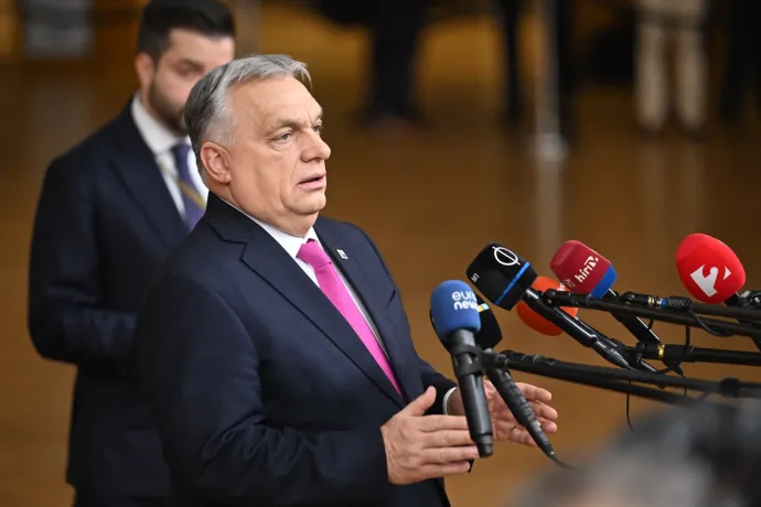 Moszkva vagy Európa érdekében cselekszik? – kérdezték Orbántól az EU-csúcsra érkezve
