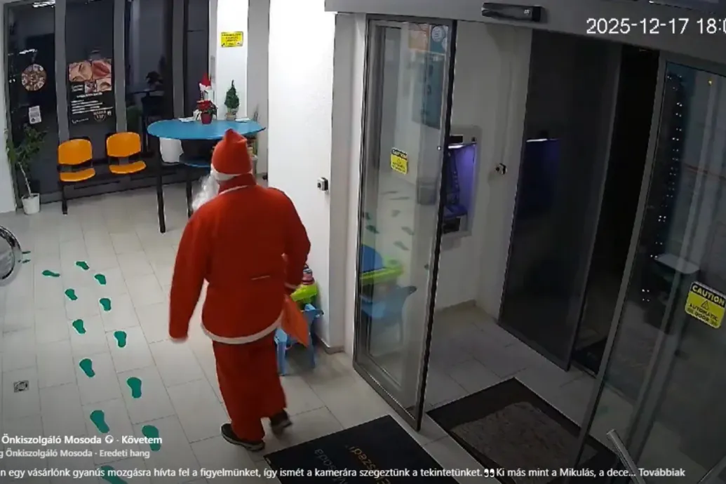 A Mikulás visszahozta a mosodába a szolnoki grincs által zsebre tett szaloncukrot – Forrás: Telex.hu