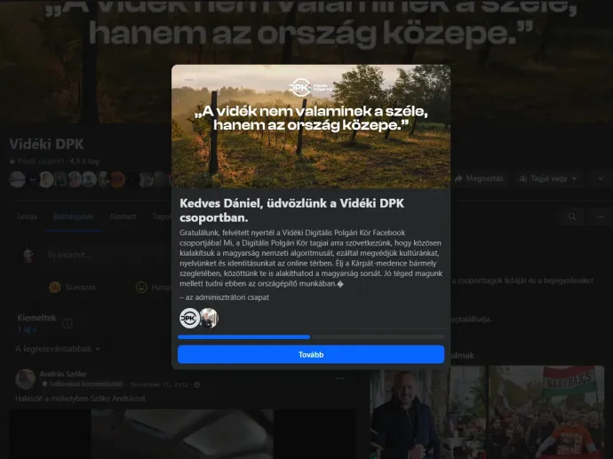 Forrás: Vidéki DPK / Facebook