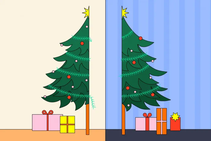 Felborult karácsonyfa – ünnep válás után, a gyerekek nélkül