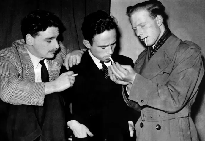 A négy elkövetőből három, Gavin Vernon, Ian Hamilton és Allan Stewart – Fotó: Daily Record / Mirrorpix