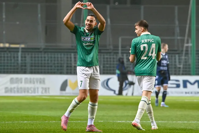 2–0-ra verte a Puskás Akadémiát, a Győr az NB I. őszi bajnoka
