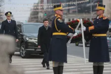 Koszorúzással emlékezett Nicușor Dan az 1989-es forradalom áldozataira Bukarestben