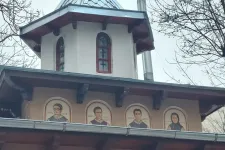 Legionárius személyek arcképeit festették egy bukaresti kápolnára, a munkálatokat az állam is finanszírozta