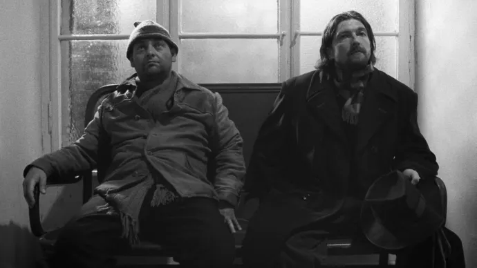 Horváth Putyi és Víg Mihály a Sátántangóban – Fotó: Mozgókép Innovációs Társulás és Alapítvány / Vega Film / AFP