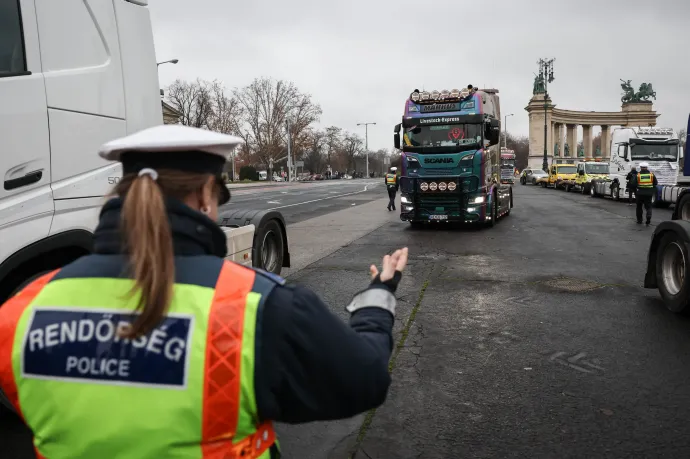 Magyar Péter a kamionosok ügyéről: Elfogadhatatlan a valódi egyeztetések nélküli, brutális díjemelés