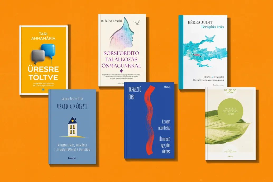 Hat önsegítő könyv, ha az új évben szeretne változtatni és szembenézni önmagával