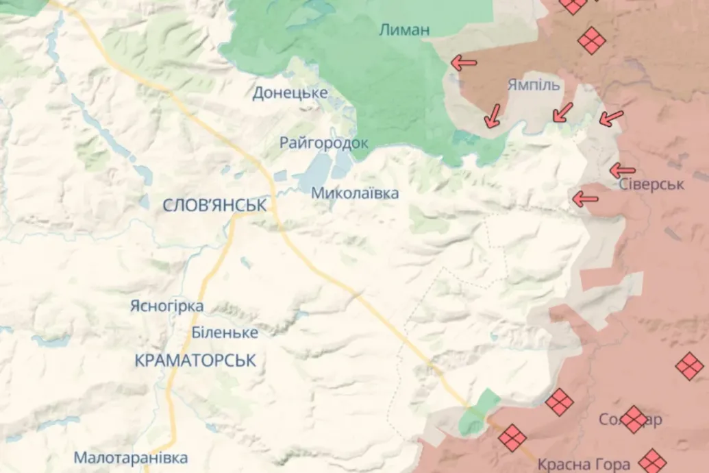 Donyeck megye utolsó ukrán erődítéséhez közelítenek az orosz megszállók