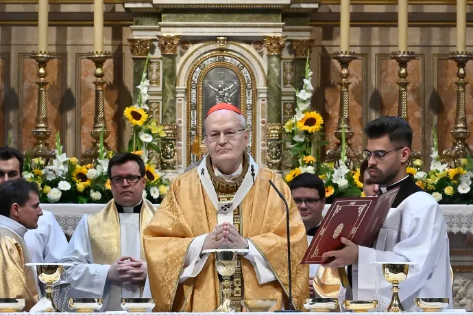 Erdő Péter bíboros: Legalább a Kisjézus jászola körül próbáljuk megérteni egymást, legyünk kedvesek egymással