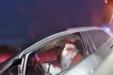 Gyorshajtás miatt állították meg a Mikulást Amerikában