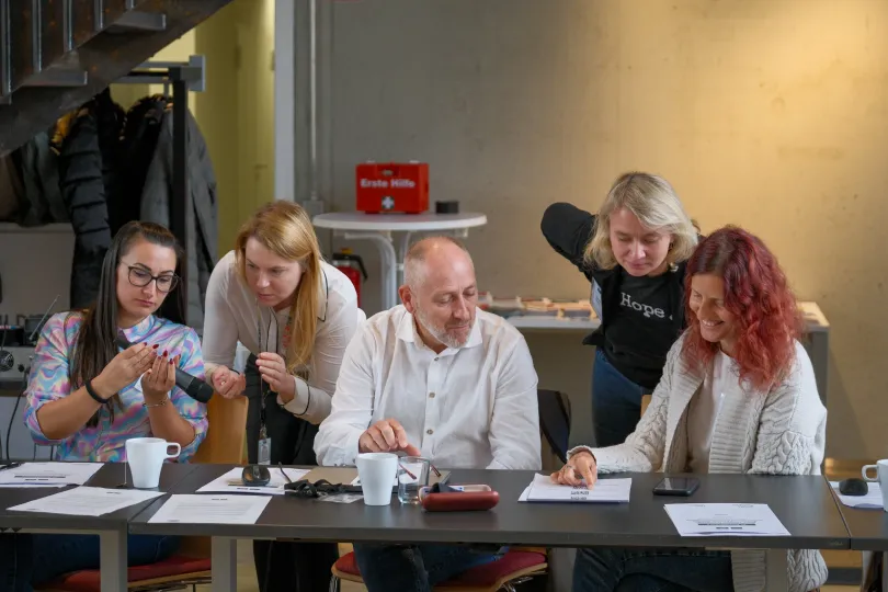 Pillanatképek a képzésről – Fotók: Márkos Tamás / Transtelex