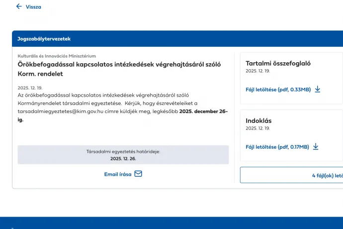 Napokkal előbb kihirdették az örökbefogadásról szóló kormányrendeletet, mint a társadalmi egyeztetése lejárt volna